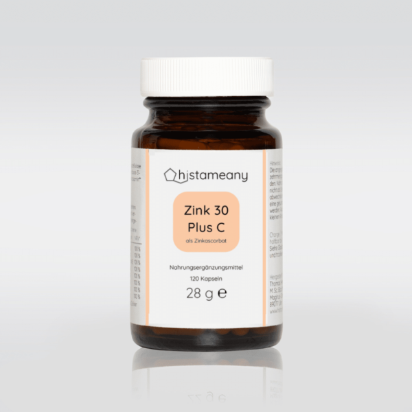 Zink 30 Plus C Zinkascorbat Reinstoff Histaminintoleranz